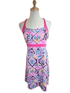 SOYBU PInk Patterned Athletic Mini Dress